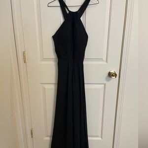 CHRISTINA WU- Size 8- Black Lace Bridesmaids dress